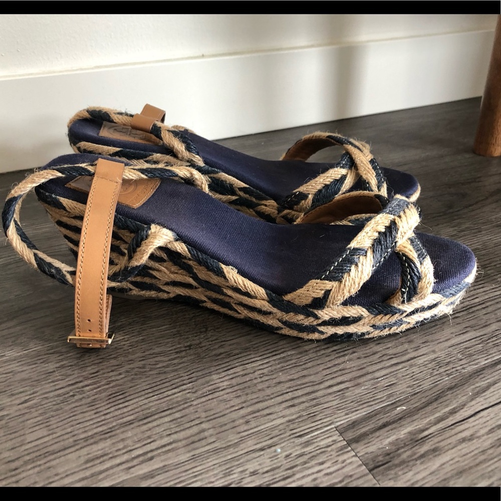 Tory Burch espadrille platform sandal